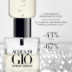 Acqua di Gi&ograve; Eau de Parfum Refillable Spray