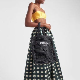 Raffia Tote Bag