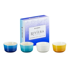 Riviera Collection Set of Four Mini Ramekins