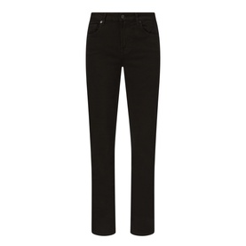 Kimmie Bair Mid Rise Straight Leg Jeans