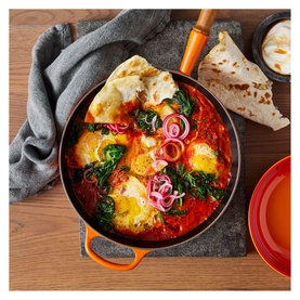 Signature Cast Iron Round Frying Pan 28cm