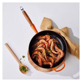 Signature Cast Iron Round Frying Pan 28cm