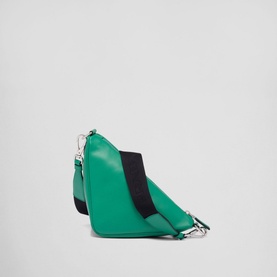 Triangle Leather Shoulder Bag