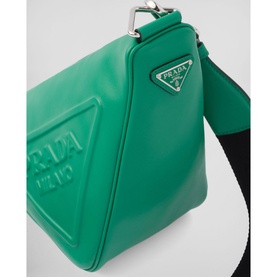 Triangle Leather Shoulder Bag