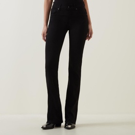 Mid-Rise Bootcut Jeans