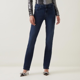 Kimmie Bair Mid-Rise Straight Leg Jeans