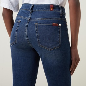 Roxanne Mid Rise Slim Leg Jeans