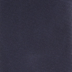 Eton Basketweave Tie in navy silk, close-up showing textured weave pattern and smooth finish