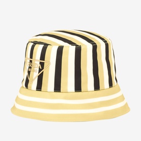 Striped Re-Nylon Bucket Hat