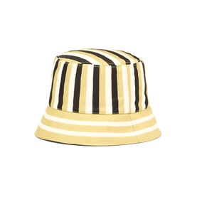 Striped Re-Nylon Bucket Hat