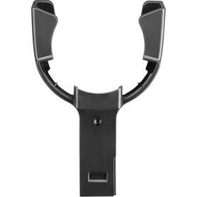 KitchenAid Artisan Coffee Grinder black removable hopper clip attachment accessory, shown in isolation
