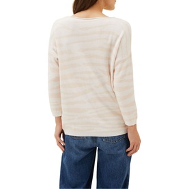 Cida Zebra Jacquard Knit Sweater