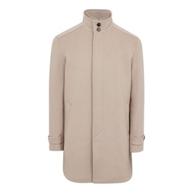 Moat Funnel Neck Overcoat