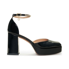 Franci Patent Platform Block Heels