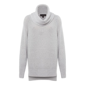Bronte Cowl Neck Sequin Sweater
