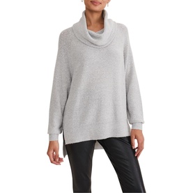 Bronte Cowl Neck Sequin Sweater