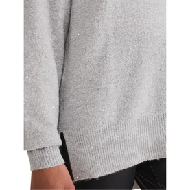 Bronte Cowl Neck Sequin Sweater