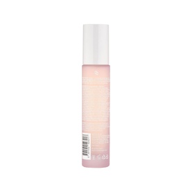 Bare by Vogue Face Tanning Serum in Light, pink gradient bottle with white cap, back view showing barcode