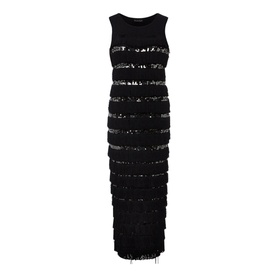 Sofianne Fringe Midi Dress