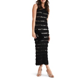 Sofianne Fringe Midi Dress