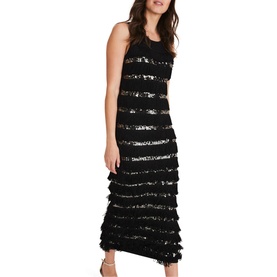 Sofianne Fringe Midi Dress