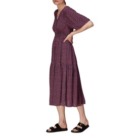 Bella Twist Dot Midi Dress