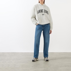 Harvey Logo Oversized Hoodie