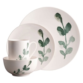Eucalyptus 16 Piece Tableware Set