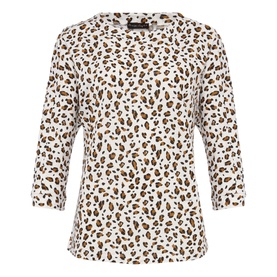 Florentine Leopard Print Top
