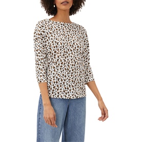 Florentine Leopard Print Top
