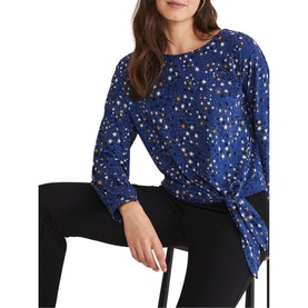 Felisity Star Tie Top