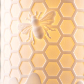 Honey Hive Luminaire Lamp