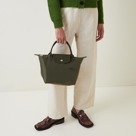 Le Pliage Green Small Top Handle Bag