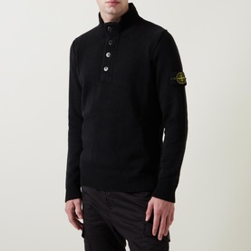 Half Zip Knit Sweater