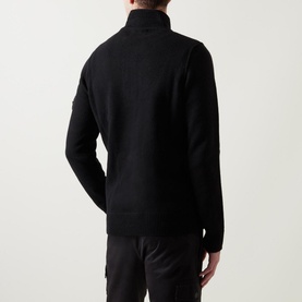 Half Zip Knit Sweater