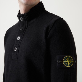 Half Zip Knit Sweater