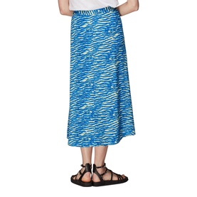 Seafoam Button Midi Skirt