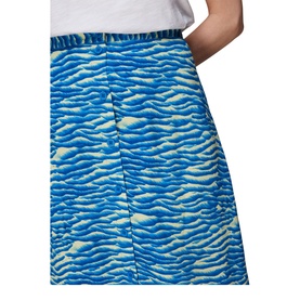 Seafoam Button Midi Skirt