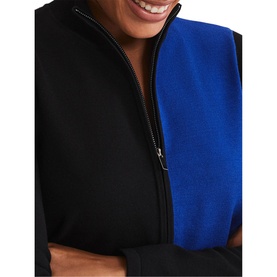 Arden Zip Detail Colour Block Knit Dress