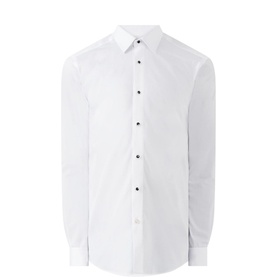 Stud Button Evening Shirt