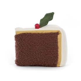 Amuseable Slice Of Christmas Cake 12cm
