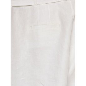 Aaliyah Linen Belted Wide Leg Trousers