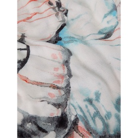 Jade Butterfly Print Sweater