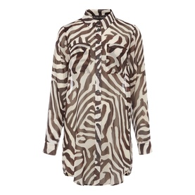 Isabella Longline Zebra Shirt