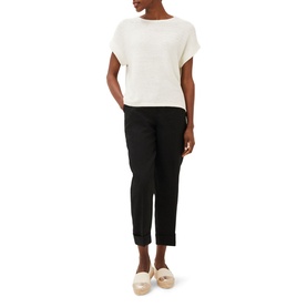 Lisa Ribbed Short Sleeve Sweater