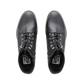 Ocean Lace-Up Biker Boots