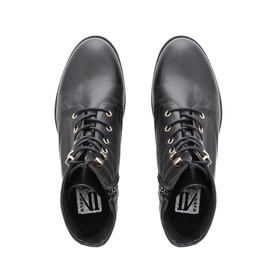 Ocean Lace-Up Biker Boots