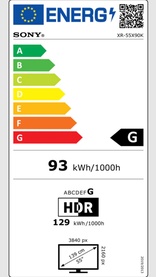 Bravia 55 Inch 4K UHD X90K Google TV