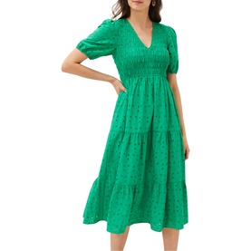 Gretta Broderie Dress