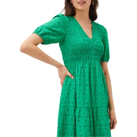 Gretta Broderie Dress